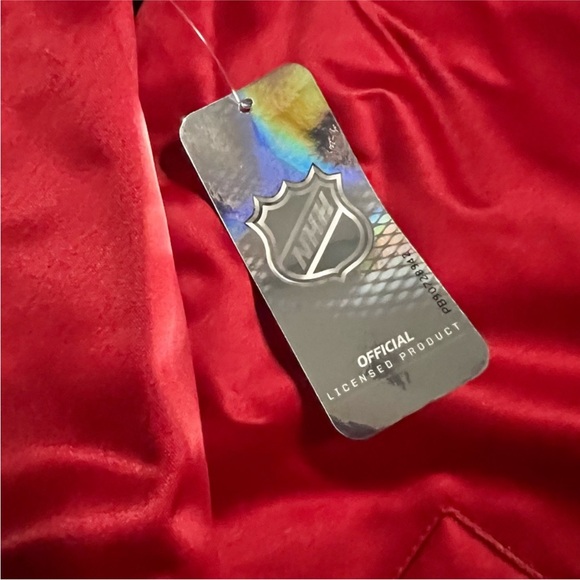 Detroit Red Wings Mitchell & Ness Bomber Jacket Size 2XL - Picture 5 of 6